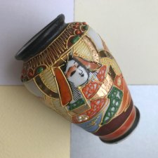 Japanese Satsuma Moriage  1930r. ❀ڿڰۣ❀ Hand Painted Klimax - Ręcznie malowany #3