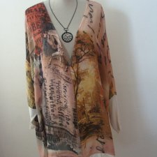 MILIEU* -  DESIGNERSKA BLUZKA/TUNIKA