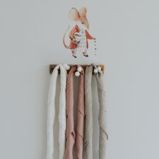 LNIANY OTULACZ WHITE/BEIGE/DUSTY PINK/NAVY BLUE