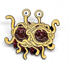 Pin broszka Latający Potwór Spaghetti FSM Pastafarianizm