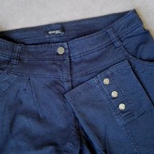 Granatowe spodnie bryczesy Reserved rozm. 40