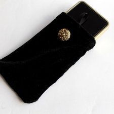 WELUROWE ETUI NA TELEFON case komórka velvet