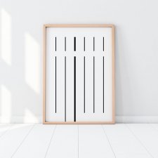 Plakat Linie geometria 40x50 cm