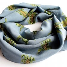 Exclusive silk scarf vintage