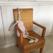 Wiklinowe krzesło