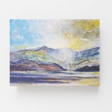 PEJZAŻ- obraz  akwarela