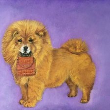 rysunek chow chow Chloe