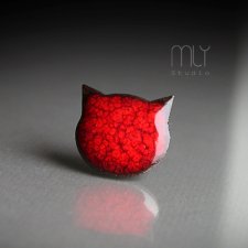 Kot Makowy - pierścionek