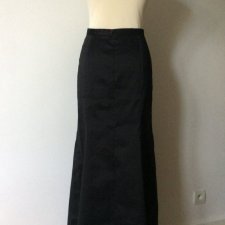 elegancka spódnica maxi z podszewką