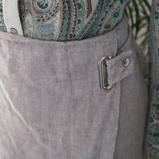 Lniana spódnica, roz 40/42
