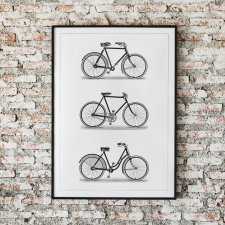 Plakat kolarzówka rower rowery Vintage A4