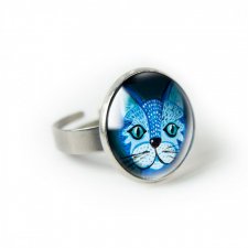 BLUE CAT pierścionek