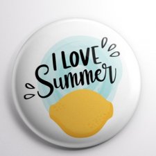 Przypinka Love Summer