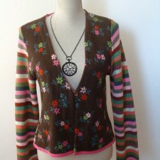 OILILY MADE IN ITALY*  -  WZORZYSTY SWETER