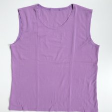 Liliowy top fiołkowa koszulka fioletowa bluzka