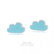 Little Clouds - srebrne kolczyki z kolekcji Makaliboo