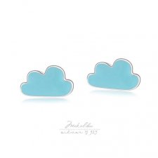Little Clouds - srebrne kolczyki z kolekcji Makaliboo