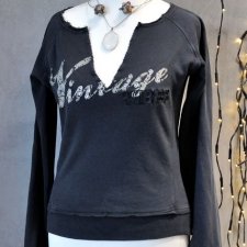 Bluza COOLCAT sweatshirt grunge vintage ćwieki S
