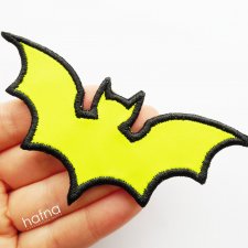 Naszywka Odblaskowa NEON YELLOW - Bat