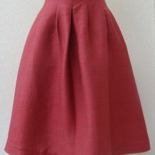 OILILY* -  BURGUNDOWA  SPÓDNICA