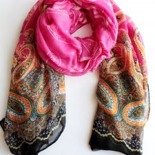 szal vintage printy paisley