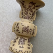 Miniaturowa Japońska waza ❀ڿڰۣ❀ Scenki rodzajowe