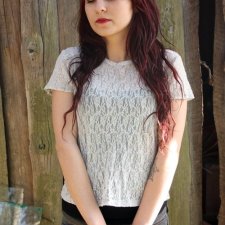 BLUZKA CALVIN KLEIN KORONKA