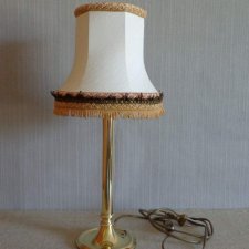 Mosiężna lampka