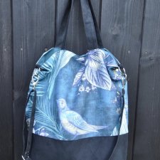 Torba - worek XXL - tajemniczy ogród