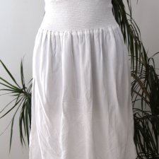 biała spódnica, hafty, roz 36