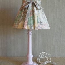 Różowa lampka