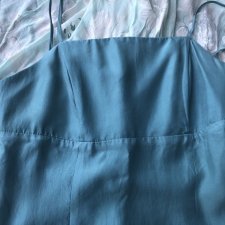 Silk Máss Mathilde Cano made in Spain  38/40’ ekskluzywna pięknie uszyta sukienka jedwabna