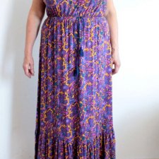 PLUS SIZE sukienka maxi