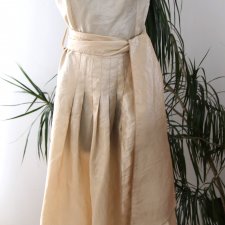 Szampańska sukienka,  roz 40, vintage