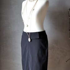 Elegancka ołówkowa spódnica biurowa HENNES S