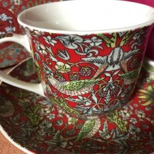 Designed abbeydale collection William Morris breakfast cup & saucer nowy oryginalne opakowanie z komplet śniadaniowy