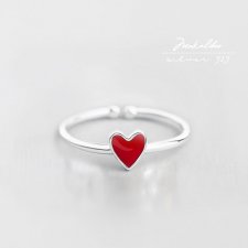 Love - Serduszko Makaliboo Collection, SREBRO 925+BOX