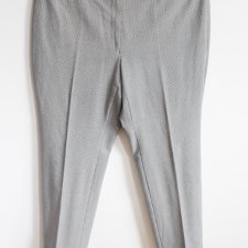 PLUS SIZE spodnie pepitka eleganckie Zerres Design