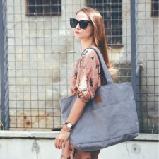 Torba Mili City Vibes -szara