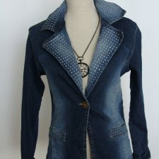 DOLCE & GABBANA* - JEANSOWA MARYNARKA