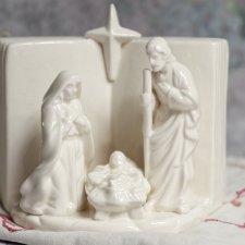 Szopka porcelanowa, Boże Narodzenie