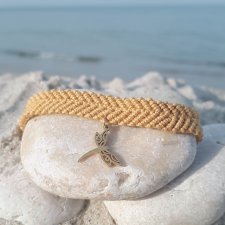 Ważka - Bransoletka - Makrama