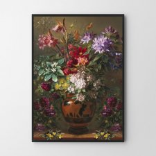Plakat kwiaty - format 30x40cm