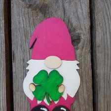 Gnom Szczęściarz z koniczyną, krasnal na szczęście