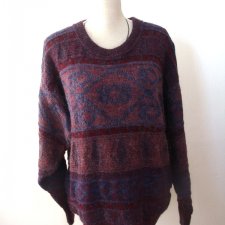 CASUAL* - SWETER WEŁNA Z ALPAKĄ