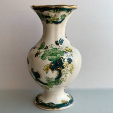 Rzadkość! ❤ Masons Chartreuse ❤ Wazonik ❤ Ręcznie wykańczany