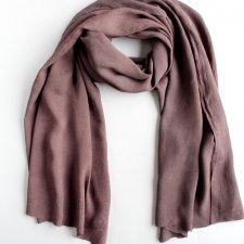 NOA NOA Szal vintage WYTŁACZANY wiskoza mosscrepe