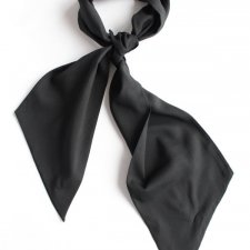 Szal vintage czarny elegancki