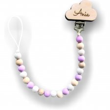 Zawieszka do smoczka z imieniem TWOJE IMIĘ