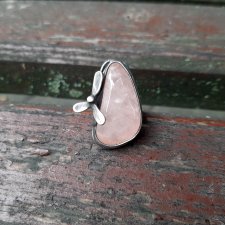 Różowy sen - pierścionek regulowany